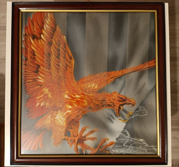 Tablou "Autoritatea Vulturului Înflăcărat Phoenix Cel Viteaz" An 1998