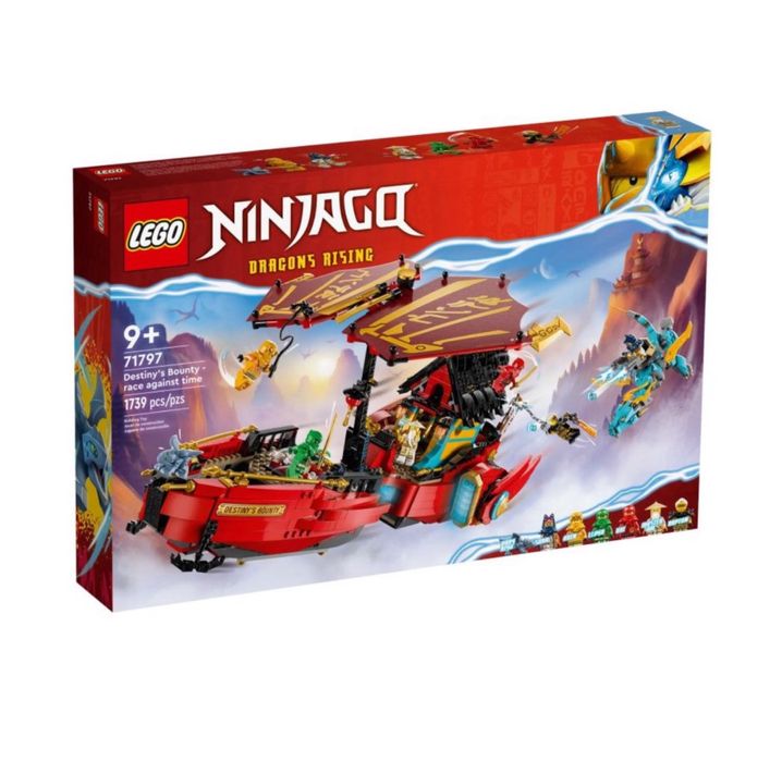 Конструктор LEGO Ninjago - Дар от съдбата - надпревара с времето