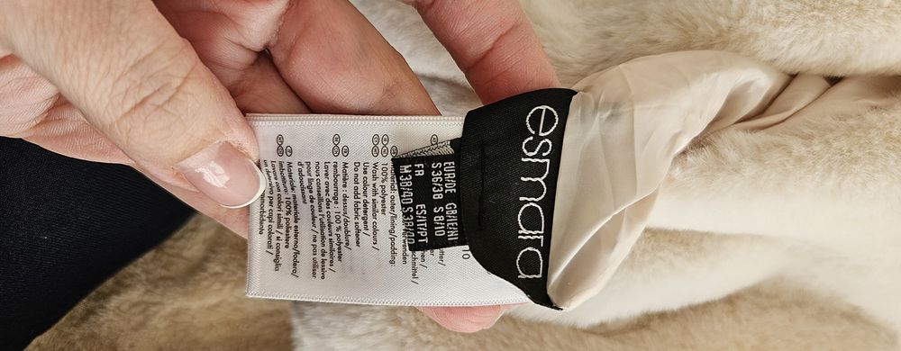 Geaca Esmara, dama, cu 2 fete, mărimea S