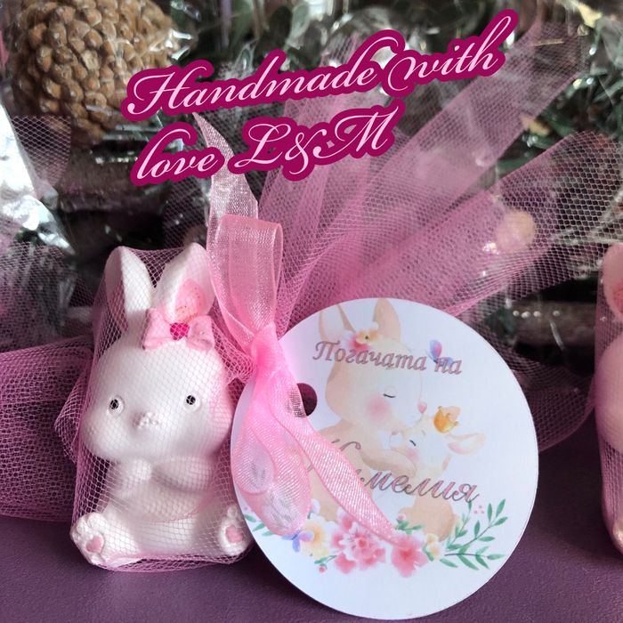 Керамични и восъчни отливки- Подарък за гости на погача, кръщене и др