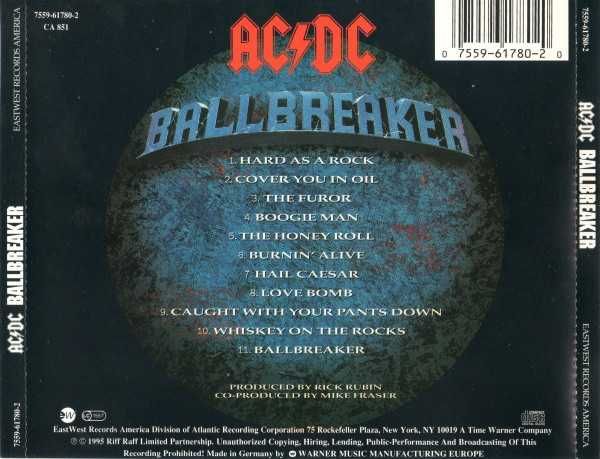 CD AC/DC - Ballbreaker 1995