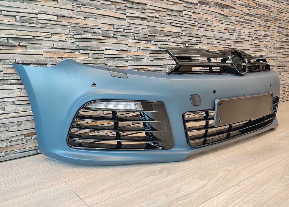 Bara Fata VW Golf 6 R20 Design cu DRL LED cu senzori de parcare PDC