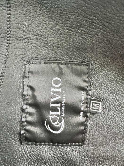 Кожанная дубленка