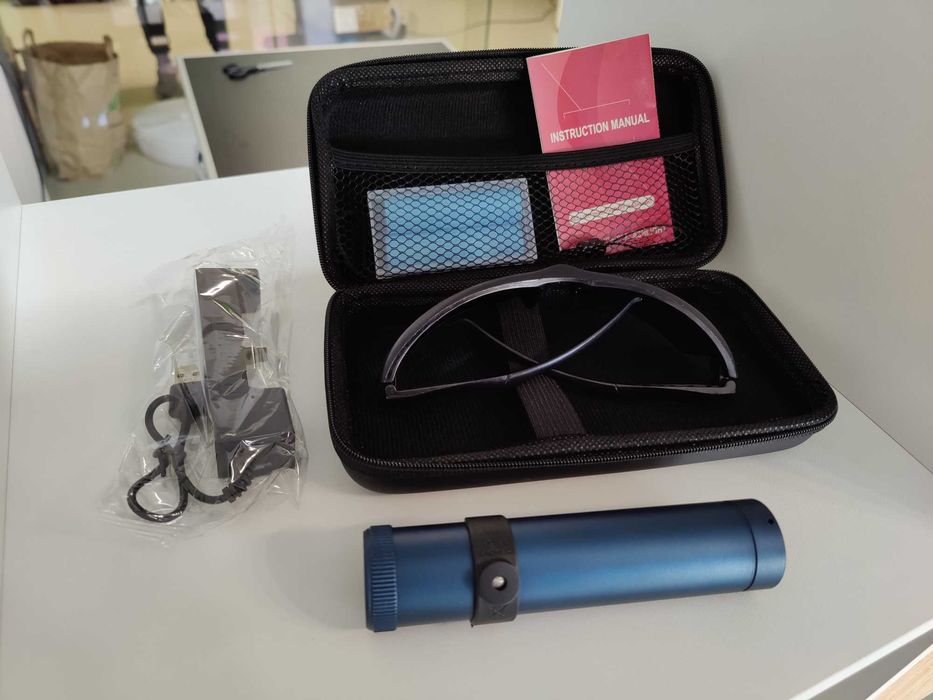 Laser portabil cu infrarosu, 5 LED-uri si 5 lungimi de unda