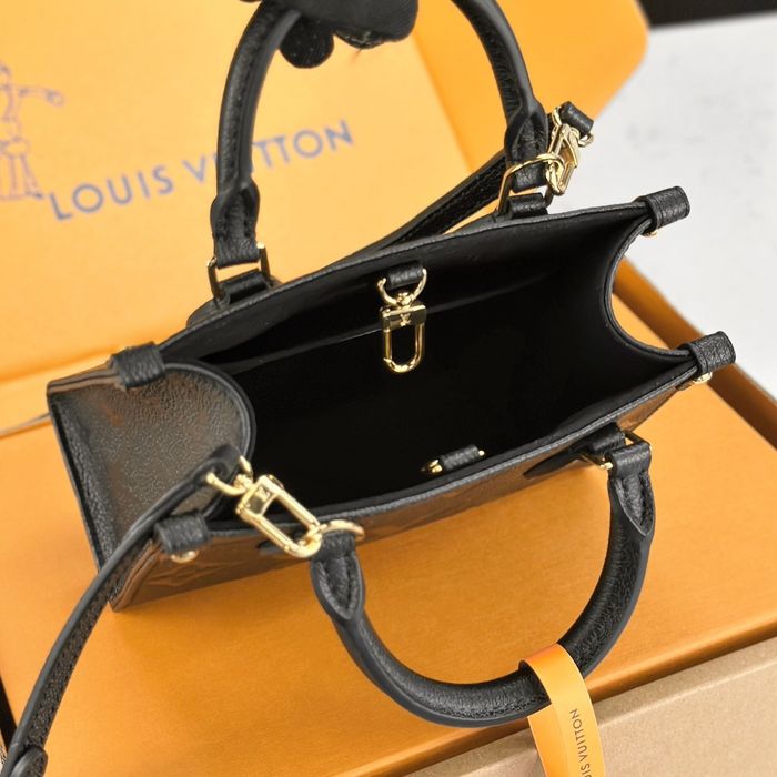 Geanta Louis Vuitton Onthego 25cm negru, tip Premium