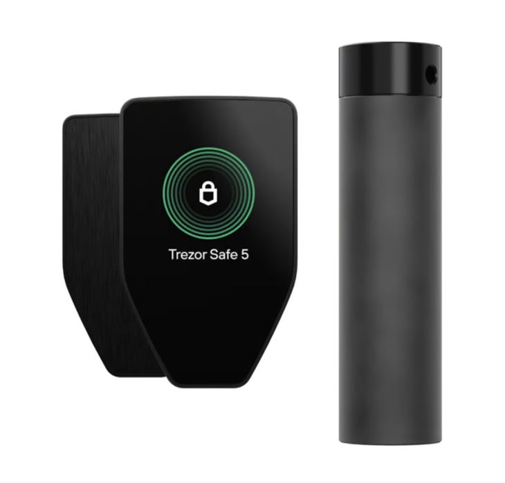 Trezor Safe 5,Trezor Keep Metal – 24-word Seed Backup