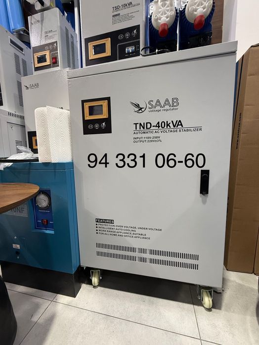 Стабилизатор для дома SAAB 40 kw (кВт) сааб stablizator (latrniy)