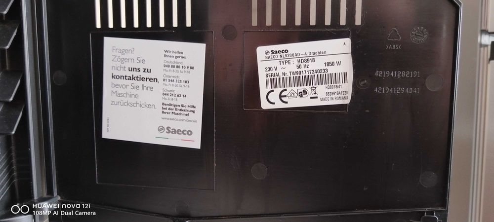 Кафемашина Saeco Incanto HD8918