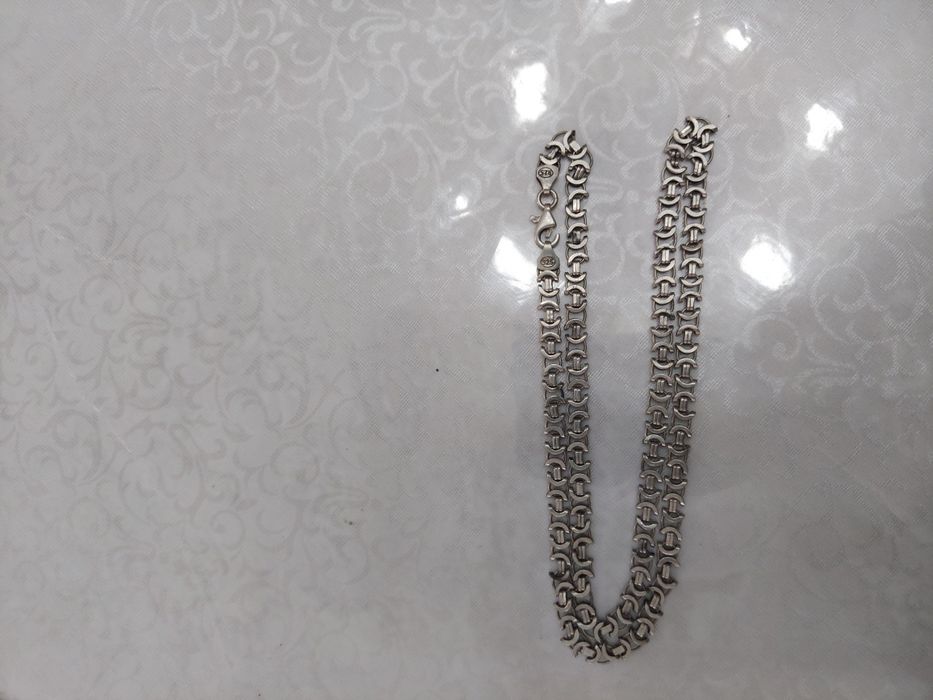 Цепочка серебро в хорошем состоянии