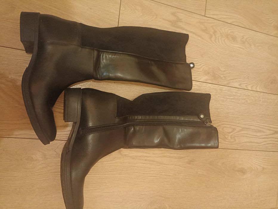 Стилни ботуши Geox, боти Tamaris и ботуши Rieker