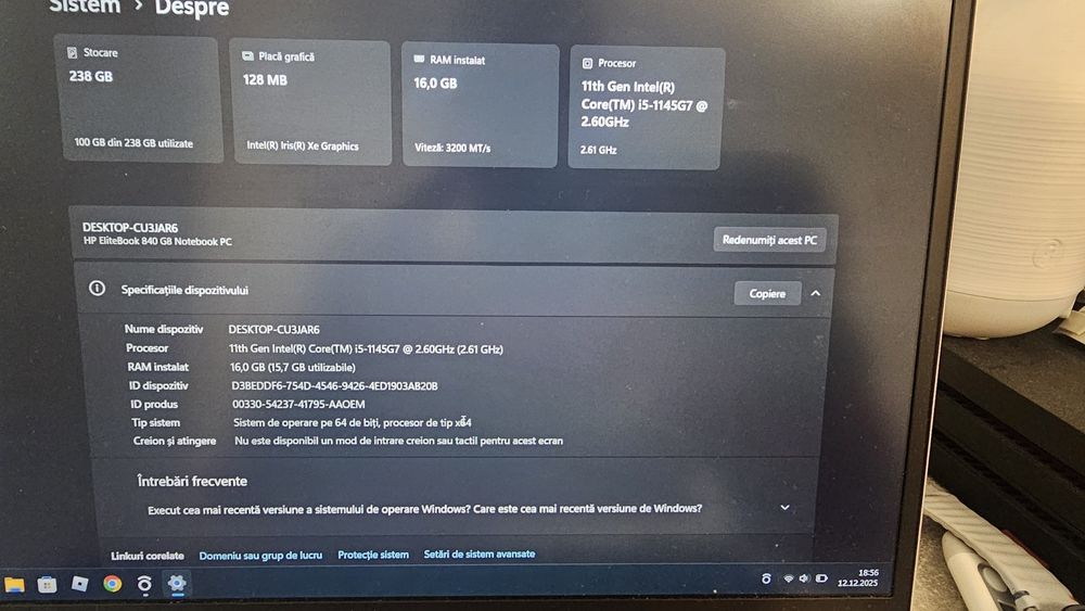Laptop HP G840 G8