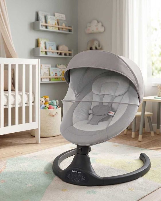 Електрическа люлка Kikka Boo -  Codie, Light Grey В ГАРАНЦИЯ ДО 2028