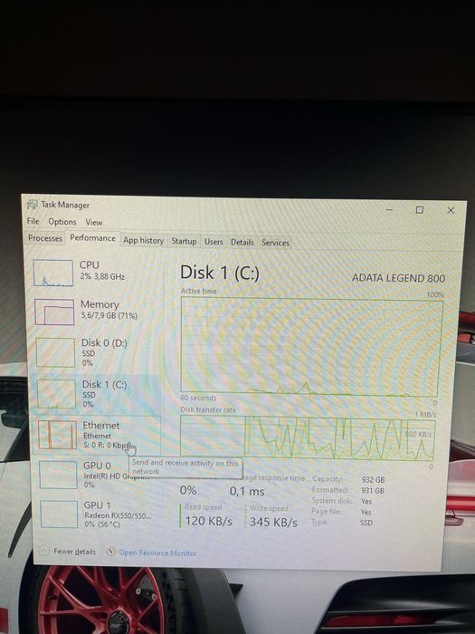 Vand urgent PC Dell OptiPlex 7050, i7-6700, SSD 1TB, RX550