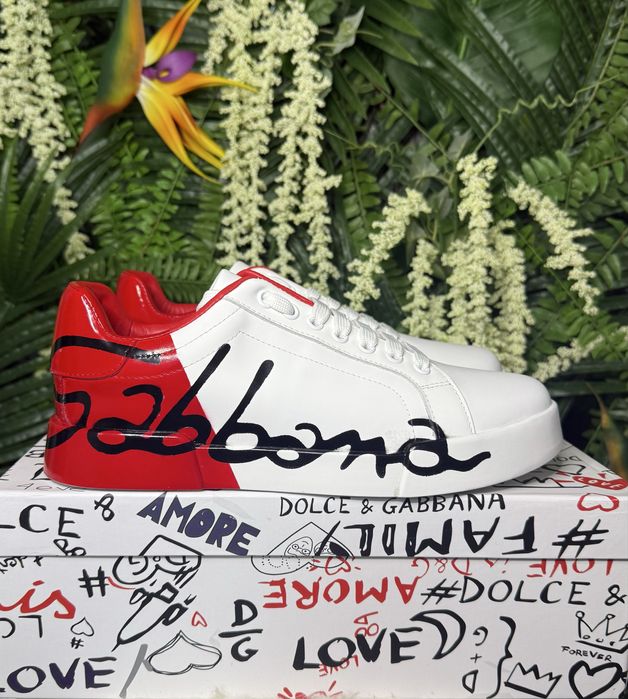 Dolce Gabbana Portofino White Red