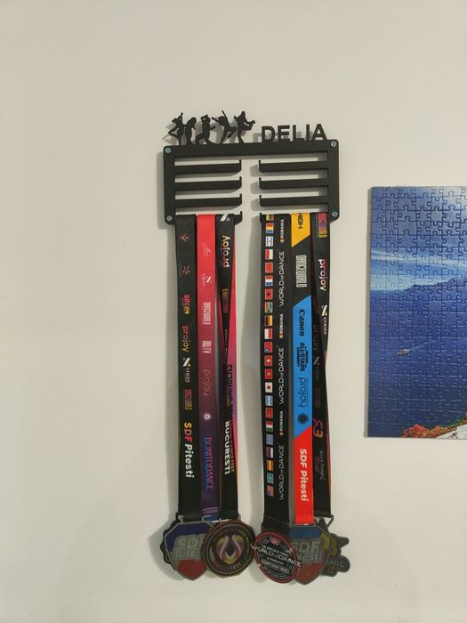 Suport medalii dansatori personalizabil