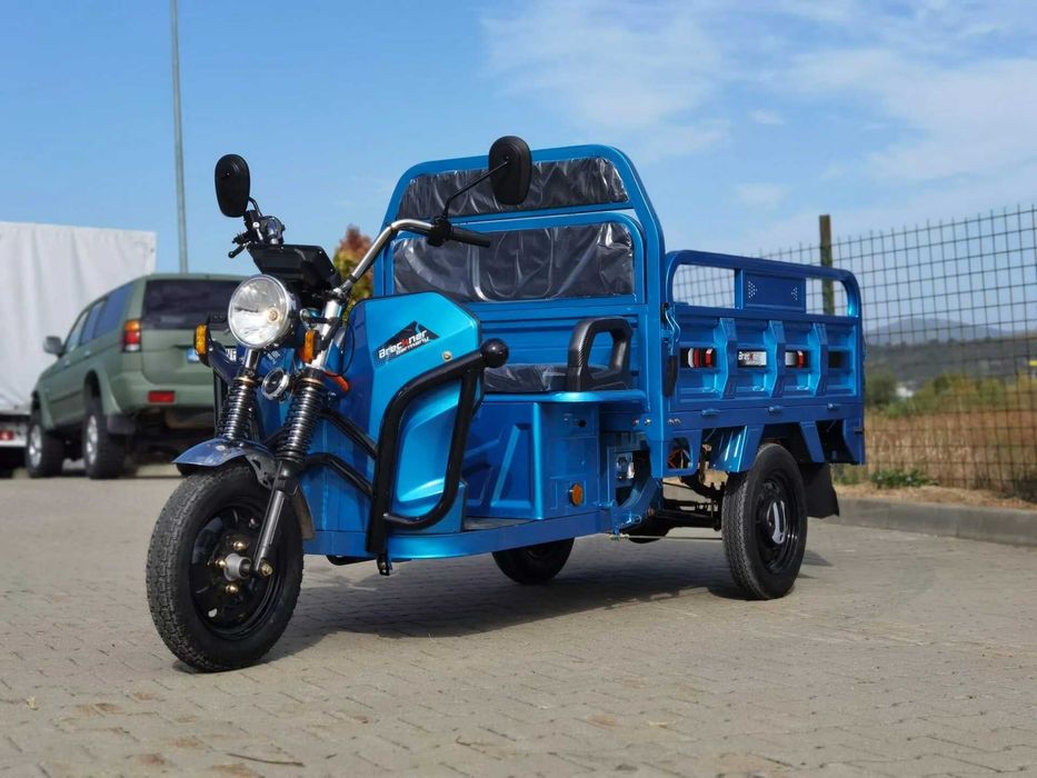 Triciclu electric fara cabina 3000W nou marca BRECKNER T Agramix NOU