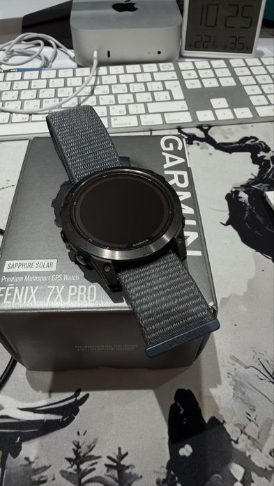 Garmin Fenix 7X Pro Sapphire Solar (51mm) — Чек, оригинал