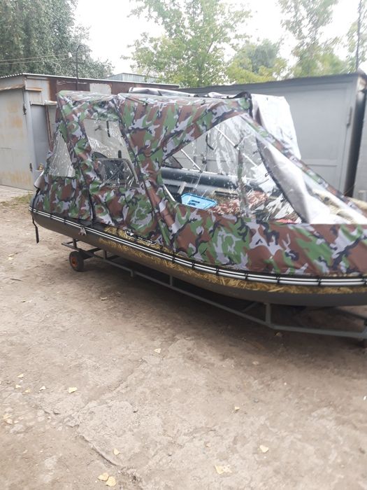 Продам комплект лодка Reef Triton 400 S-Max+ лодочный мотор CONDOR