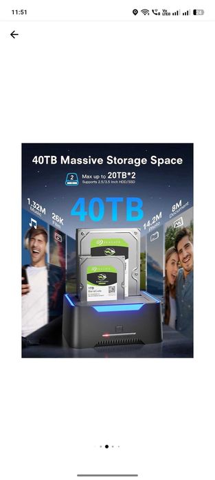 HDD docking station 2.5&3.5