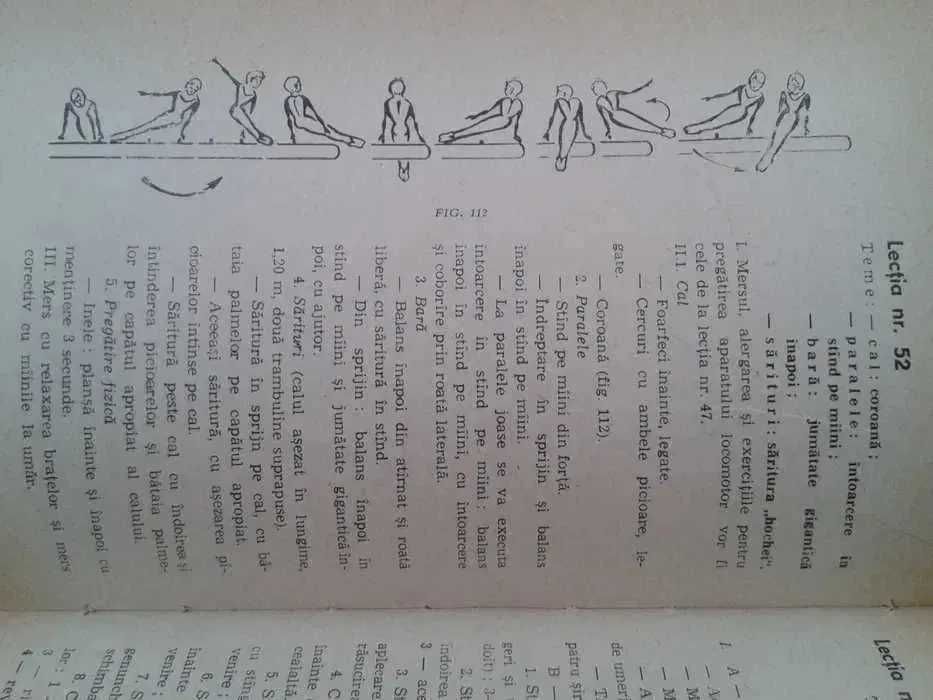 Lot de 3 carti cu tematica Gimnastica