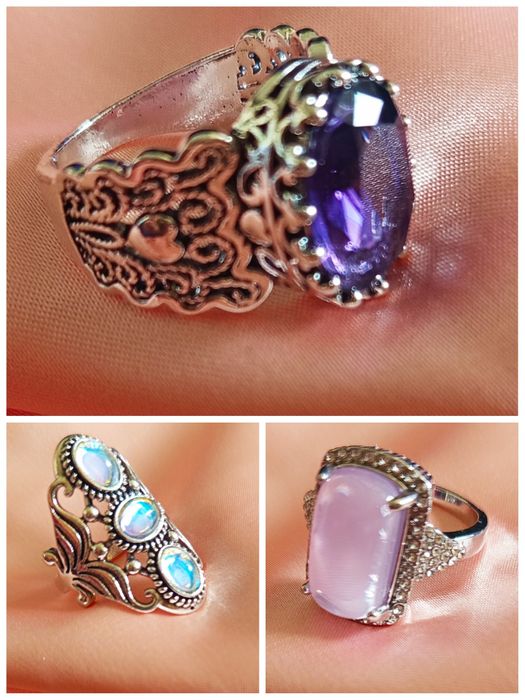 Продам красивые новые серьги и кольца