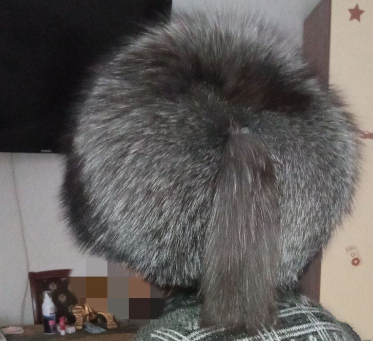 Продам шапку чернобурки