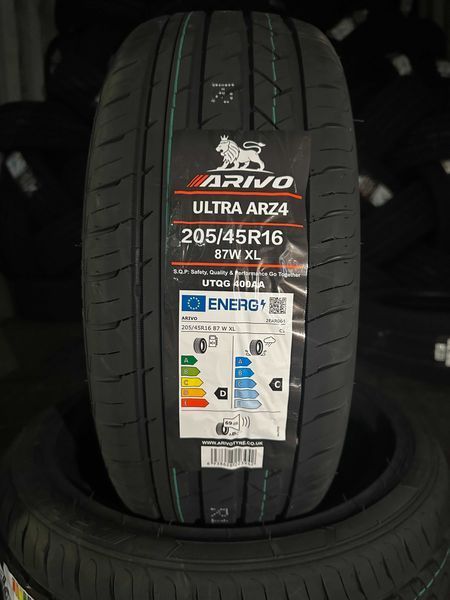 Нови летни гуми ARIVO ULTRA ARZ4 205/45R16 87W XL НОВ DOT