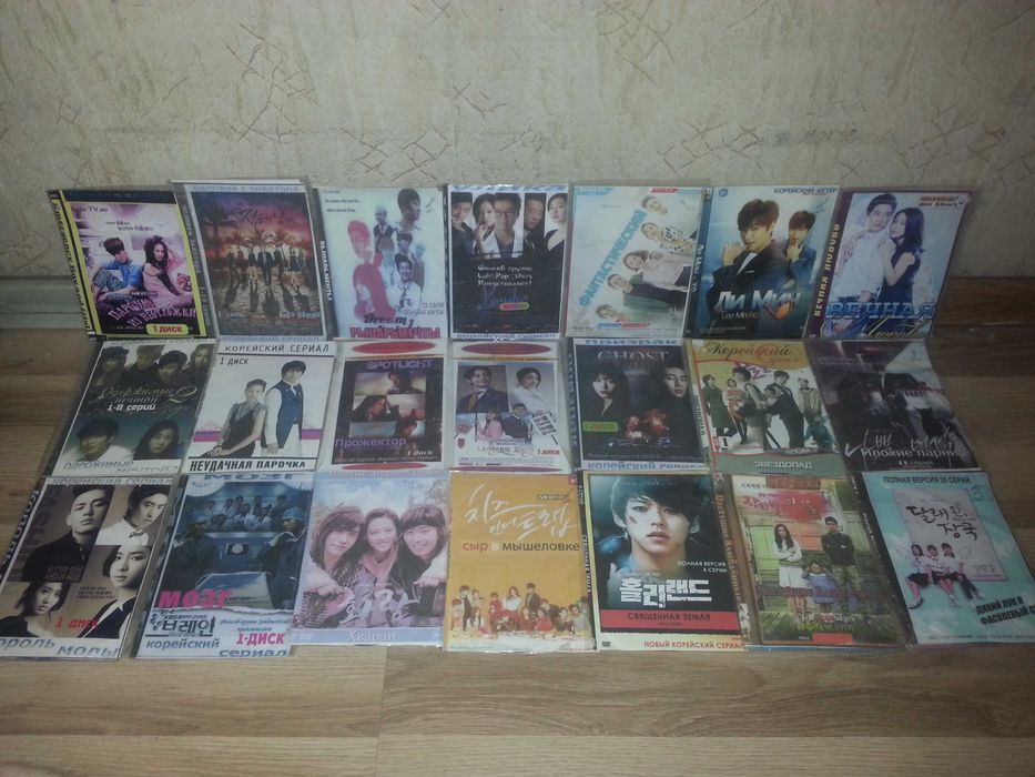 корейские сериалы большая коллекция более 200 дисков.