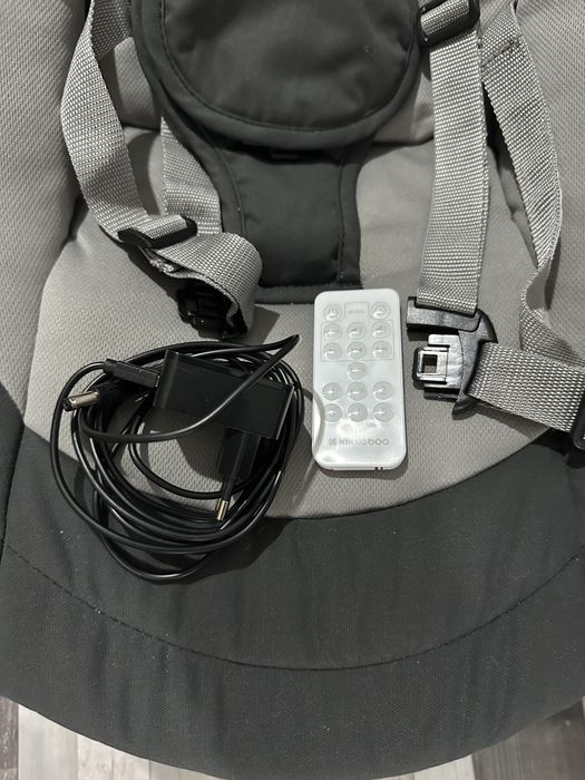 Електрическа люлка KikkaBoo - Codie, Dark Grey