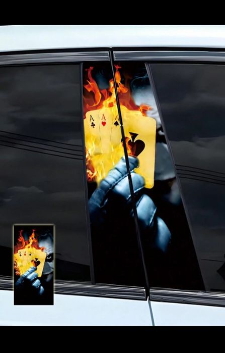 Винилови водоустойчиви  стикери за кола