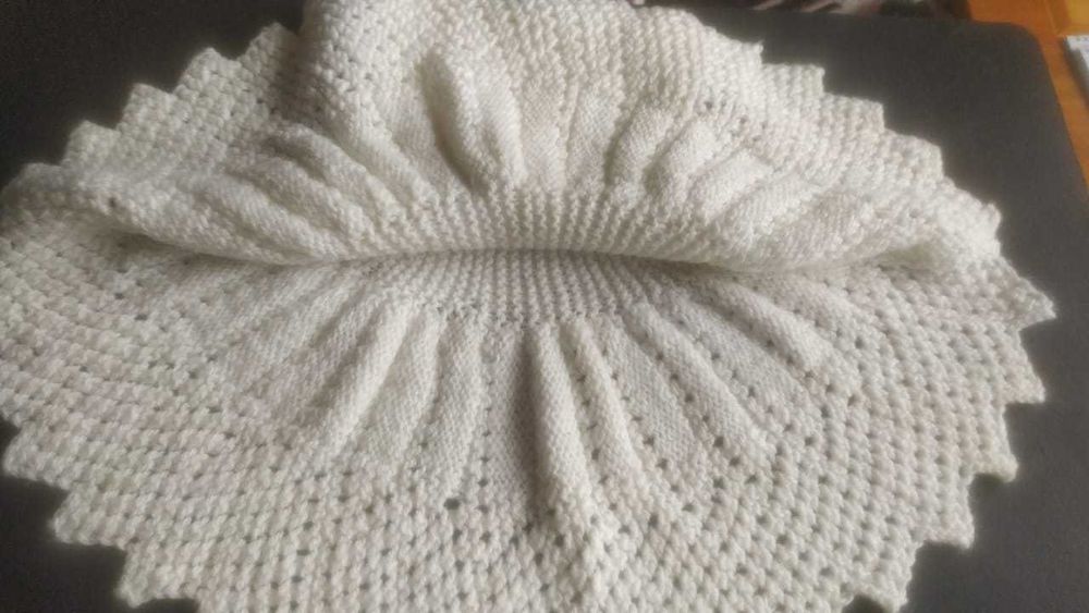 Ажурная манишка шарф для девочки