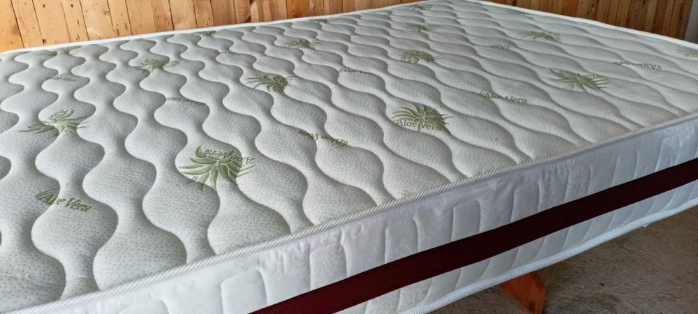 Двулицев матрак Милано лукс 144/190 + Подматрачна рамка