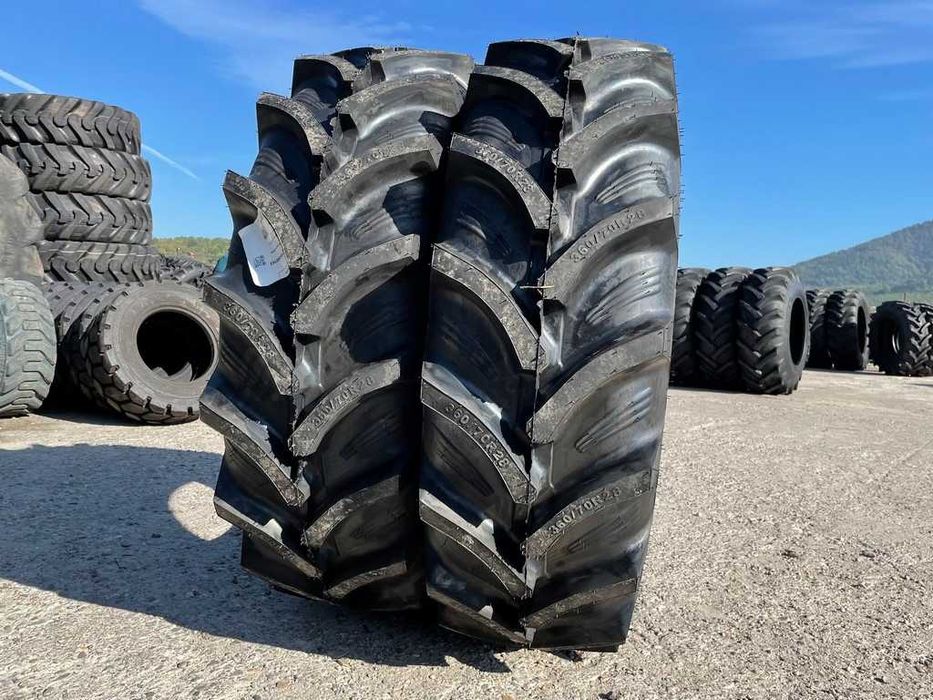 360/70R28 Cauciucuri noi Radiale de tractor OZKA 12.4-28