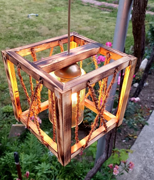 Лампа (полилей) ръчно изработен