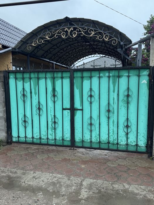 Ворота и калитка железные