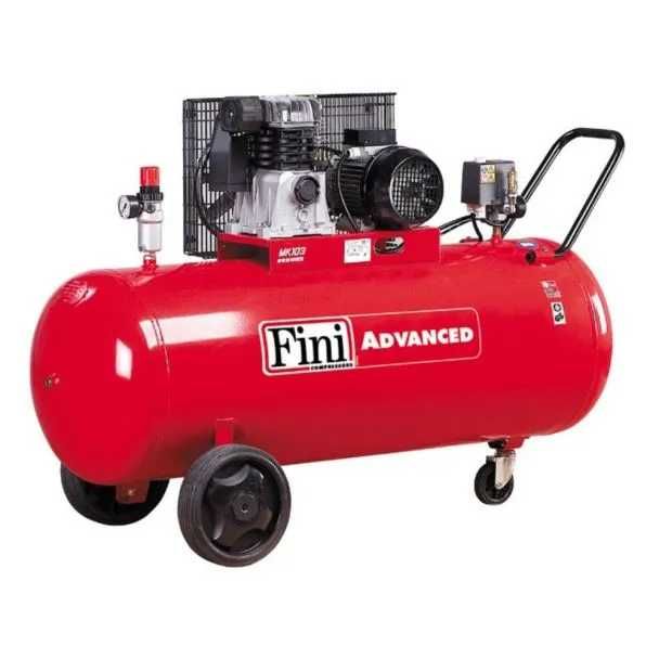 Compresor aer Fini MK113-200-4, 200 l, 3 kW, 10 bar, 500 l/min