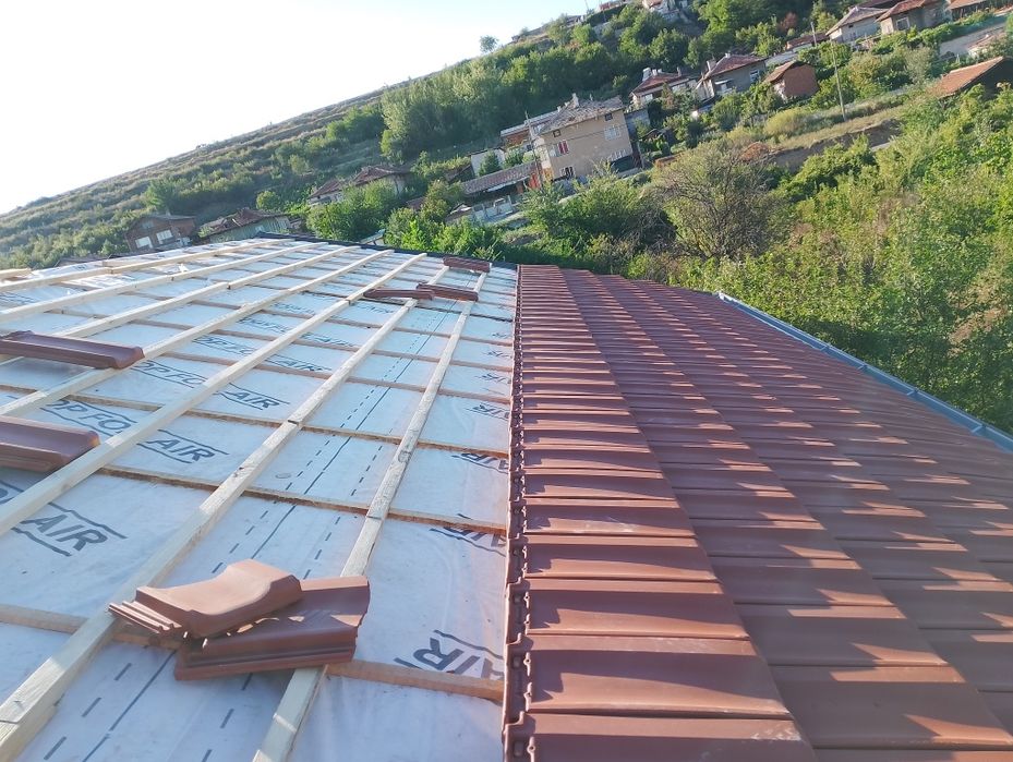 Ремонт на покриви изграждане на нови  покриви