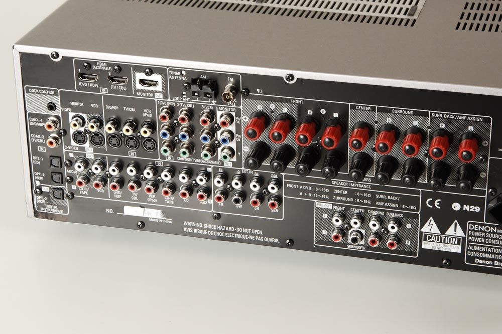 Receiver Amplituner Amplificator 7.1 Denon AVR1908 - Dolby  7 x 120W