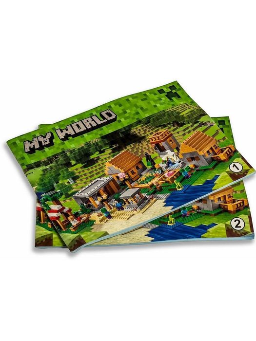 Конструктор Большой набор Майнкрафт Деревня игрушки Minecraft 1626 дет