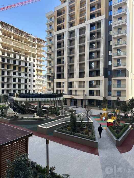 НОВОСТРОЙКА  ЖК "Imperial Club Citу" Юнусабадский район вид во двор