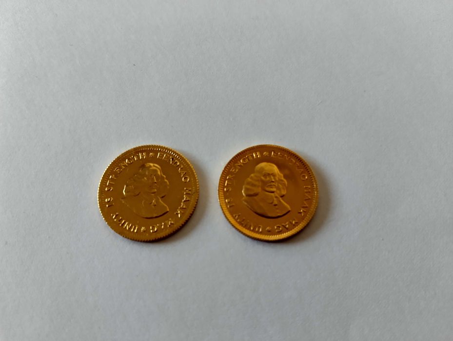 Продавам монети Южна Африка, 1 Ранд - rand. НЕЦИРКУЛИРАЛИ!