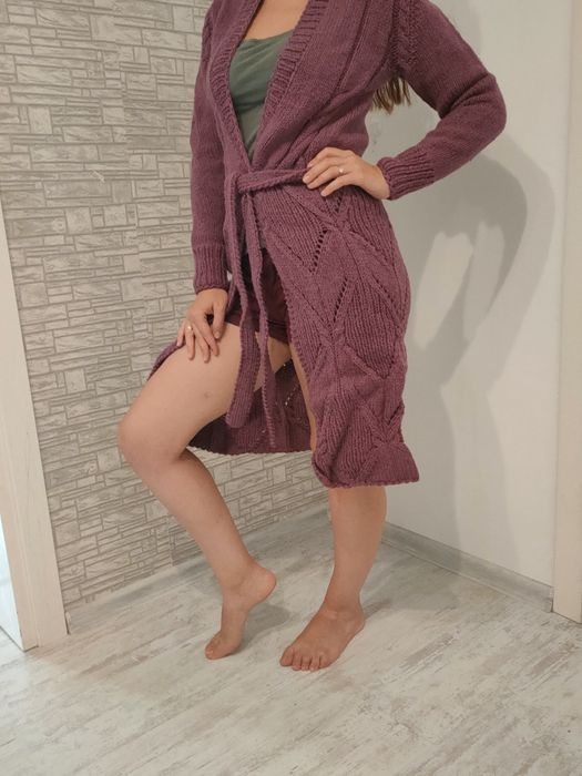 Вълнен блейзер плетено на ръка