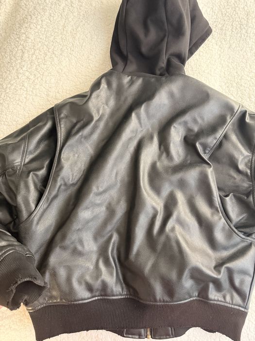 Мъжко кожено яке ZARA