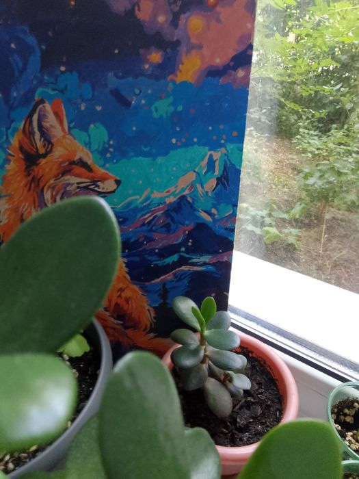 Готовая картина по номерам