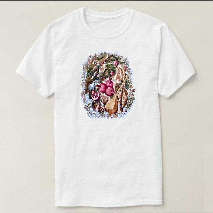 Футболка с принтом Узбекистан