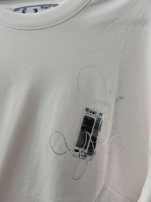 Tricou OFF WHITE alb mărimea S