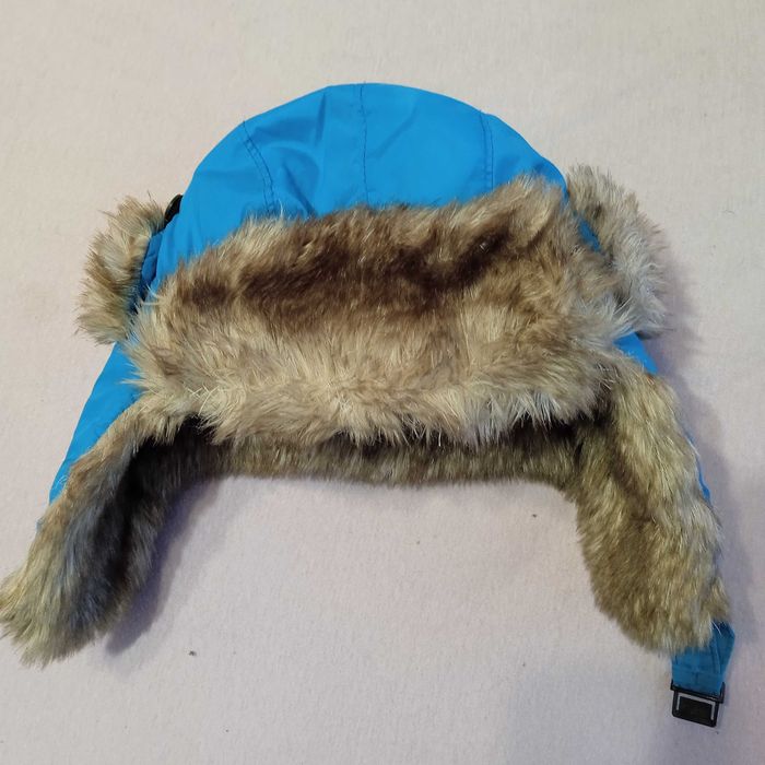 КАТО НОВА NAPAPIJRI 100% ОРИГИНАЛНА детска ушанка зимна шапка Напапири