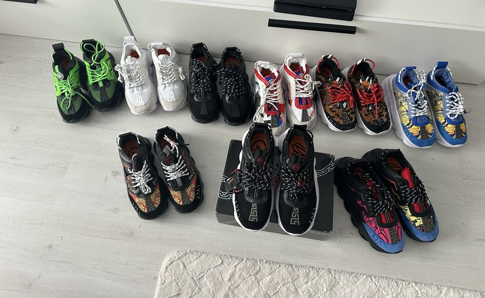 Adidasi versace chain reaction 2026