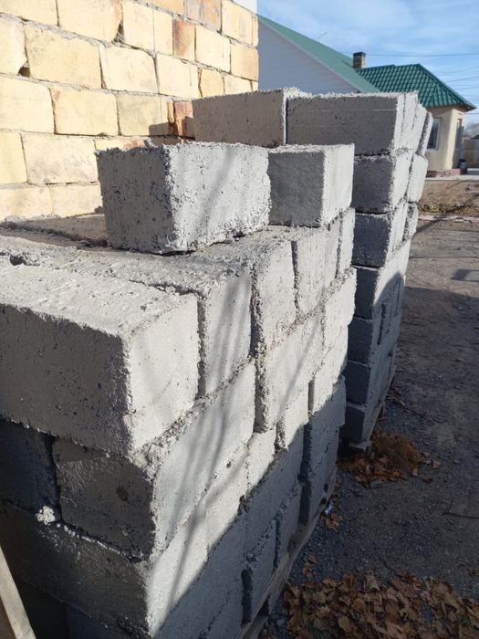 Шлакоблоки новые