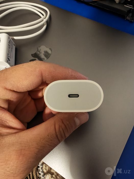 Apple 20W оригинал Lighting to typ-C кабель
